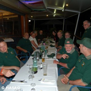 Team dinner including FK8DD   his wife Vitea